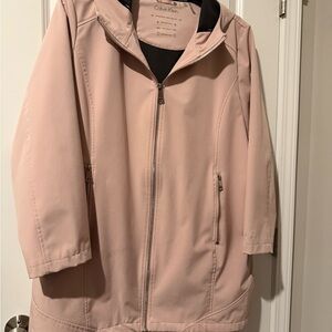 Calvin Klein Women's Blush Trench Coat